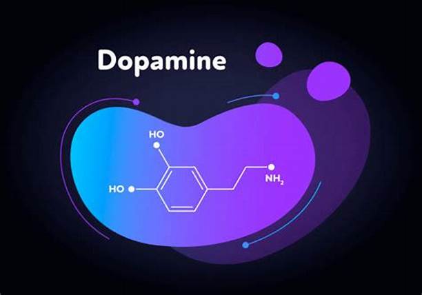 The image having the chemical symbol of Dopamine.